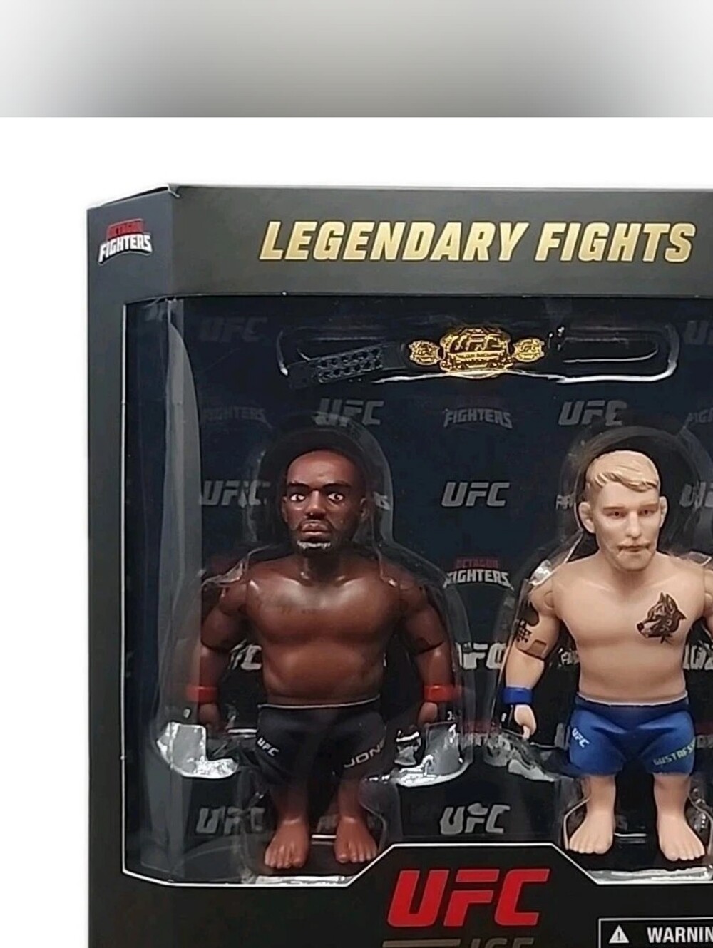 UFC Octagon Fighters 2 Pack UFC 165 UFC MMA Action Figures Jones And Gustafsson